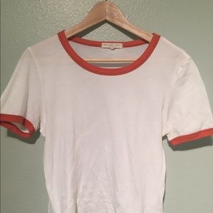 Urban Outfitters Truly Madly Deeply Ringer Tee